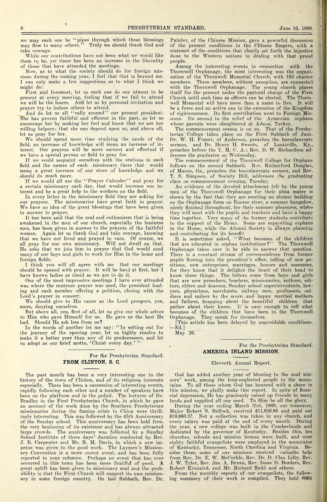 America Inland Mission